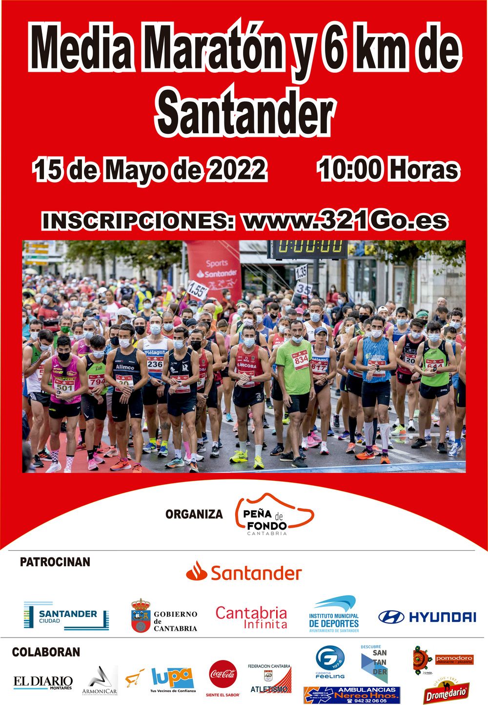 Medio Maratón y 6 km de Santander