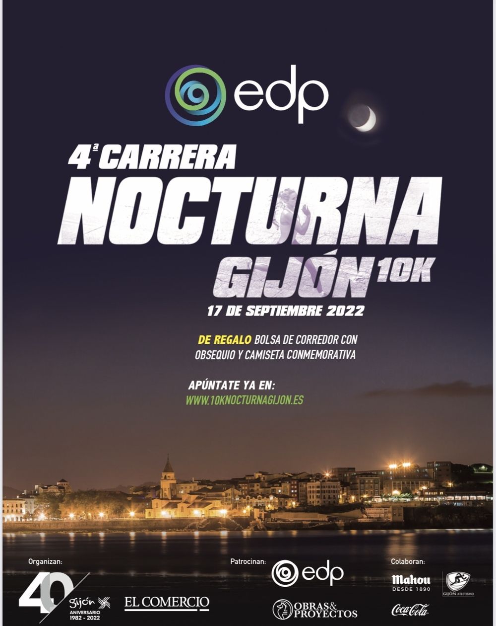 4ª Carrera EDP Nocturna Gijón 10k