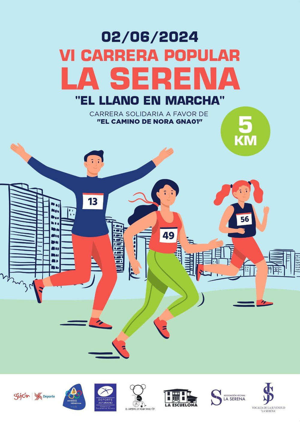 VI Carrera Popular Solidaria La Serena - El Llano en Marcha 