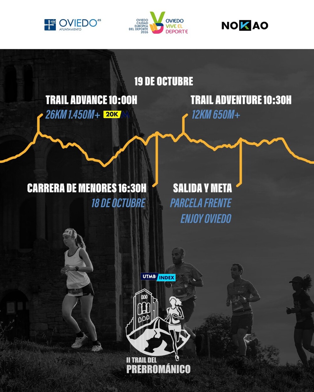 II TRAIL DEL PRERROMÁNICO CIUDAD DE OVIEDO