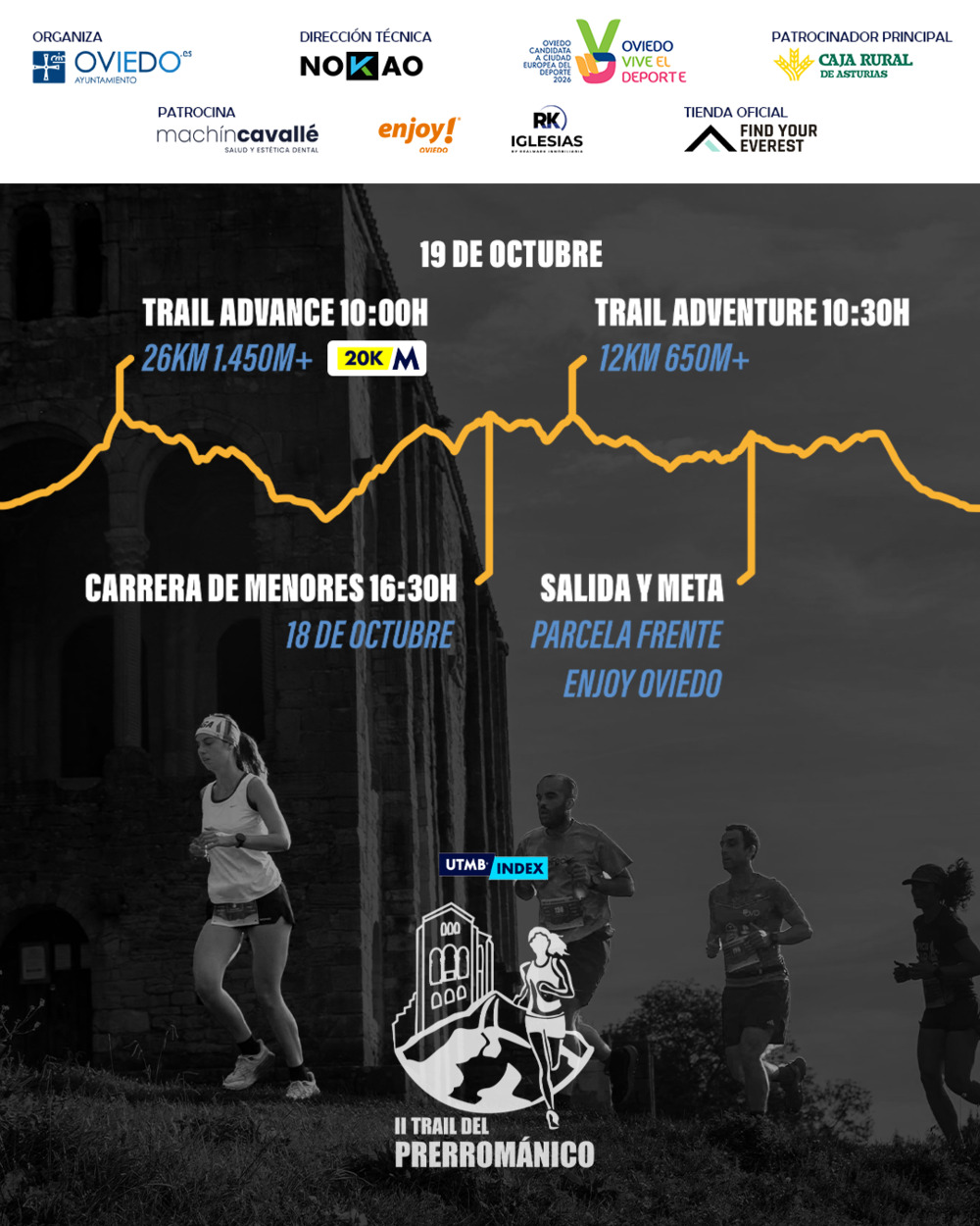 II TRAIL DEL PRERROMÁNICO CIUDAD DE OVIEDO