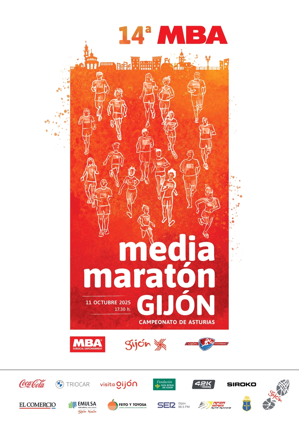 14ª MBA MEDIA MARATÓN GIJÓN  “VILLA DE JOVELLANOS”