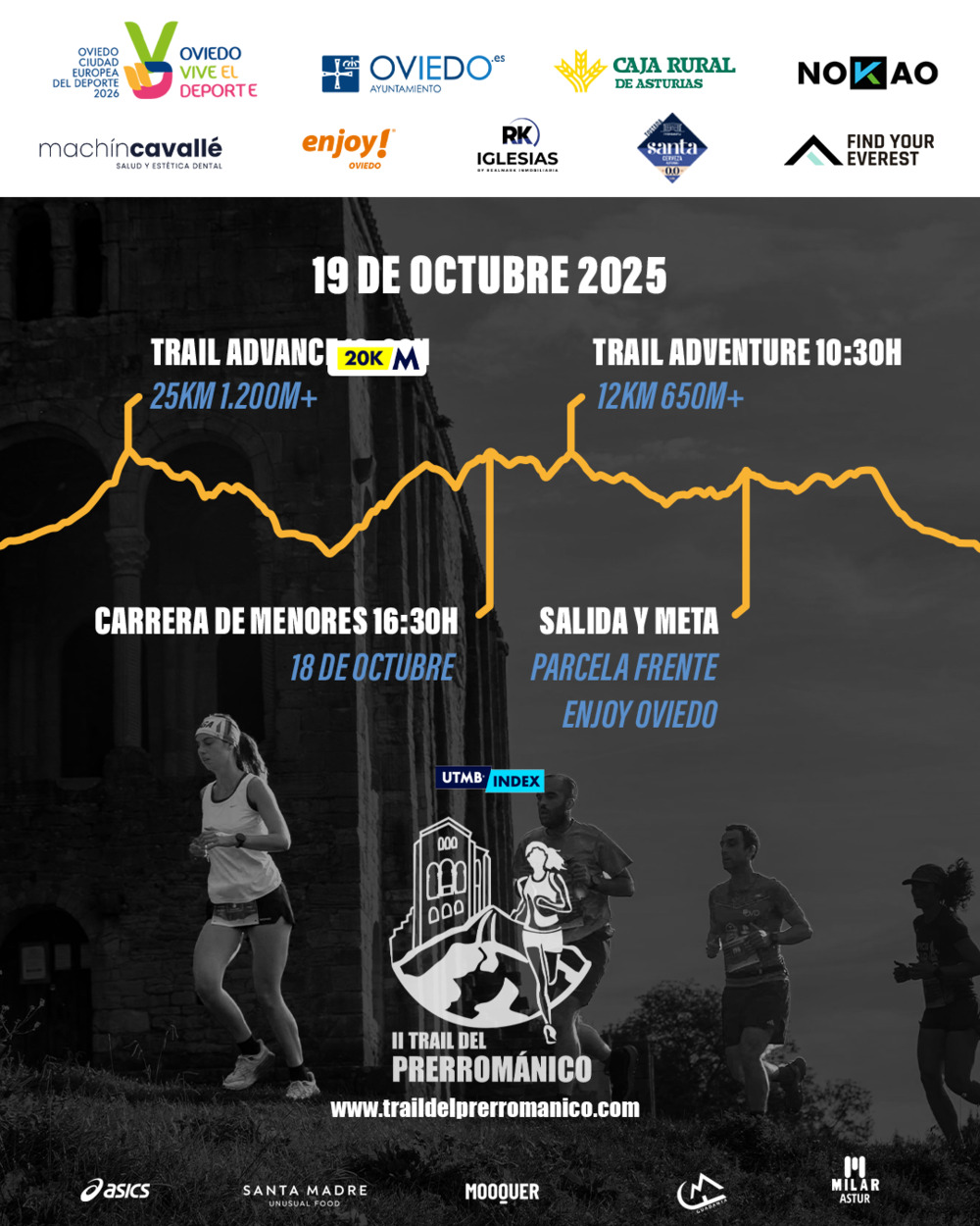II TRAIL DEL PRERROMÁNICO CIUDAD DE OVIEDO