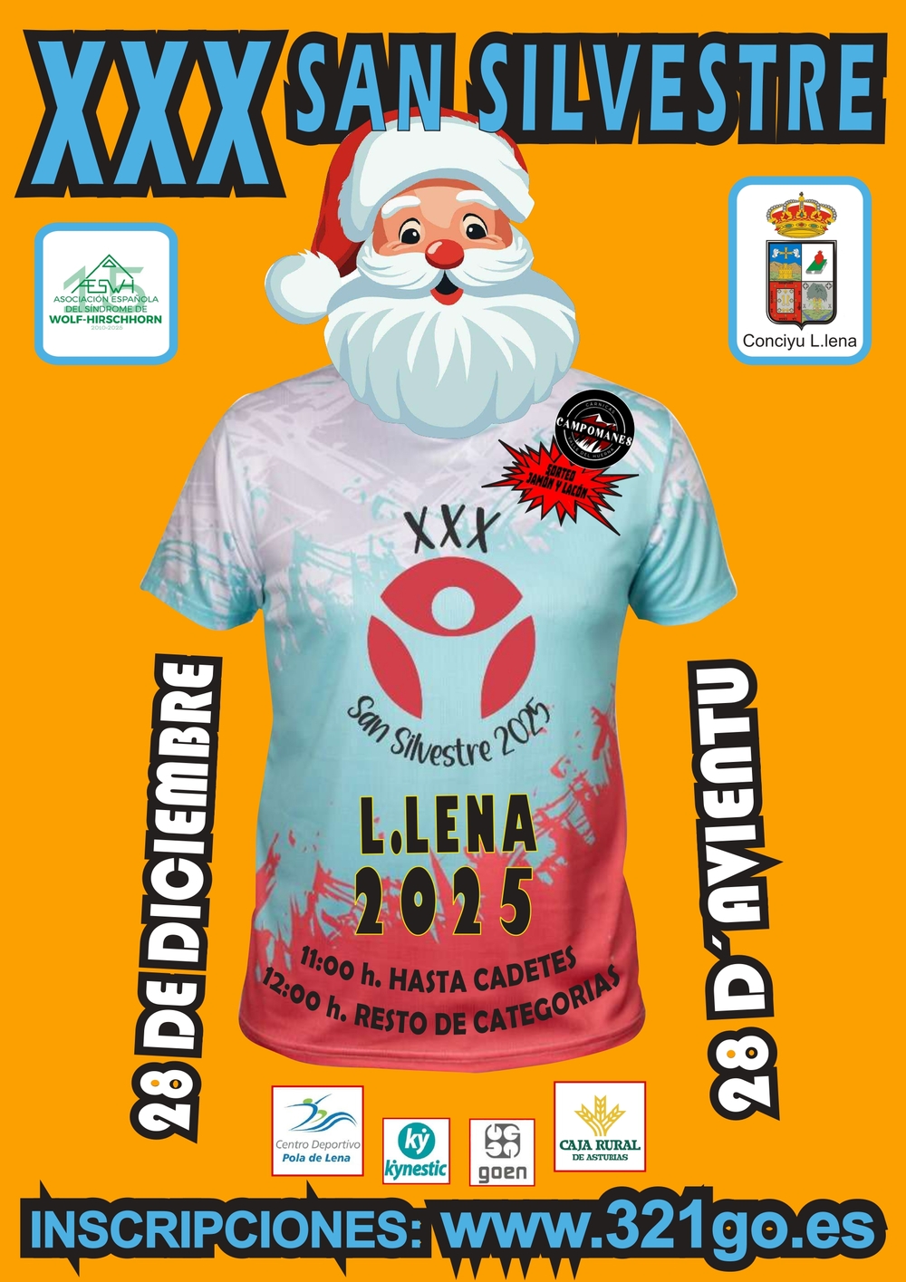 XXX San Silvestre Lena 2025