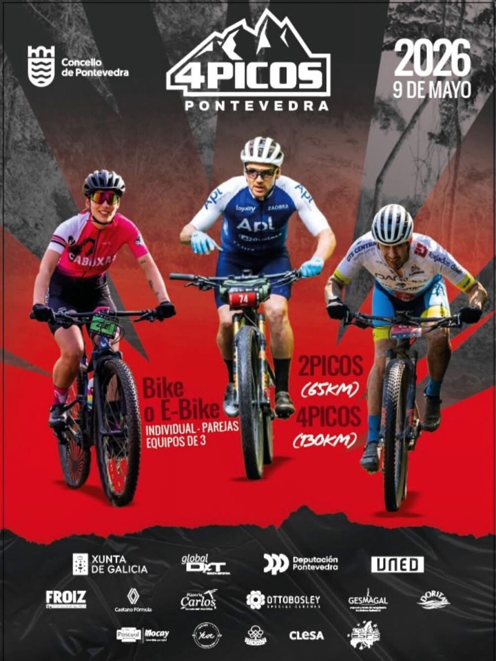 PONTEVEDRA 4 PICOS + PONTEVEDRA 4 PONTES