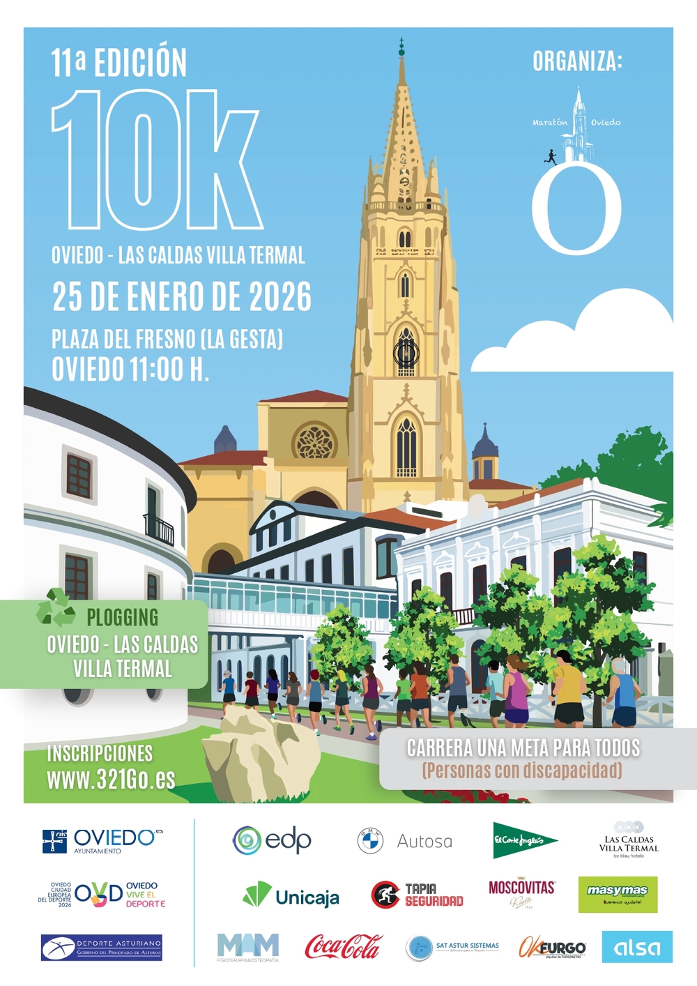 11ª EDICIÓN EDP 10KM OVIEDO LAS CALDAS VILLA TERMAL