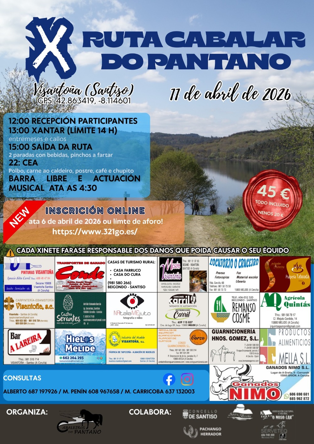 X Ruta Cabalar do Pantano