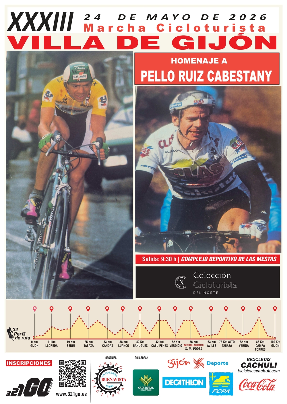 XXXIII MARCHA CICLOTURISTA VILLA DE GIJON