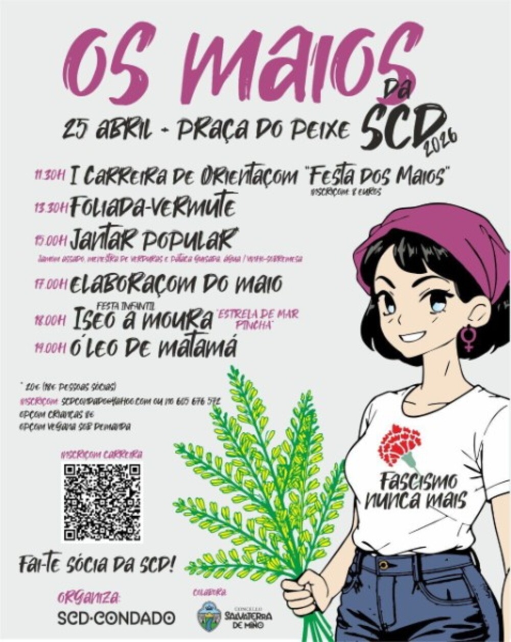 1ª Carreira de Orientación "Festa dos maios" SCD Condado
