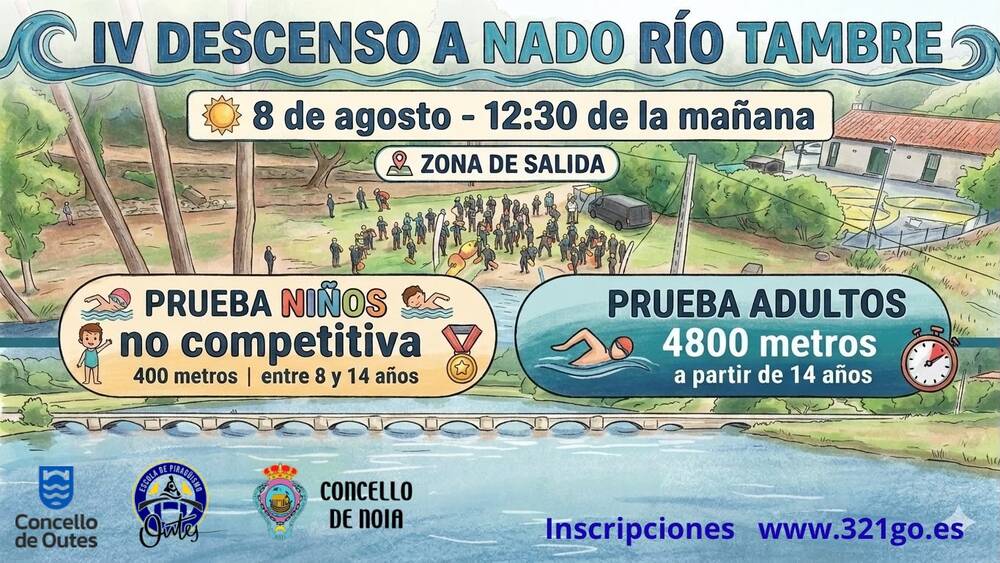 IV Descenso a nado río Tambre