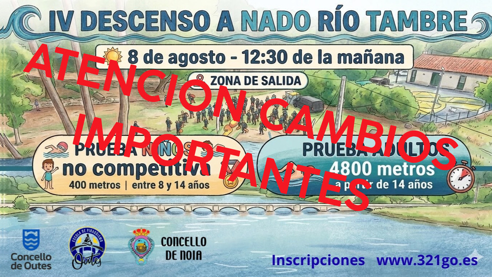 IV Descenso a nado río Tambre